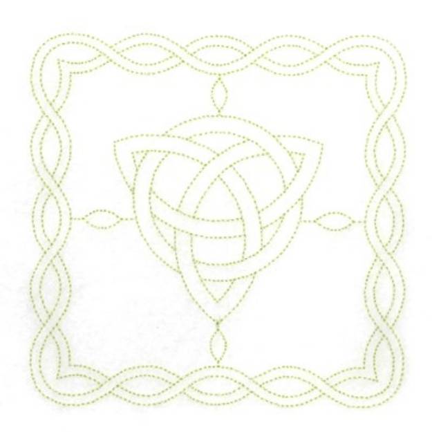 Picture of Celtic Rectangle Machine Embroidery Design