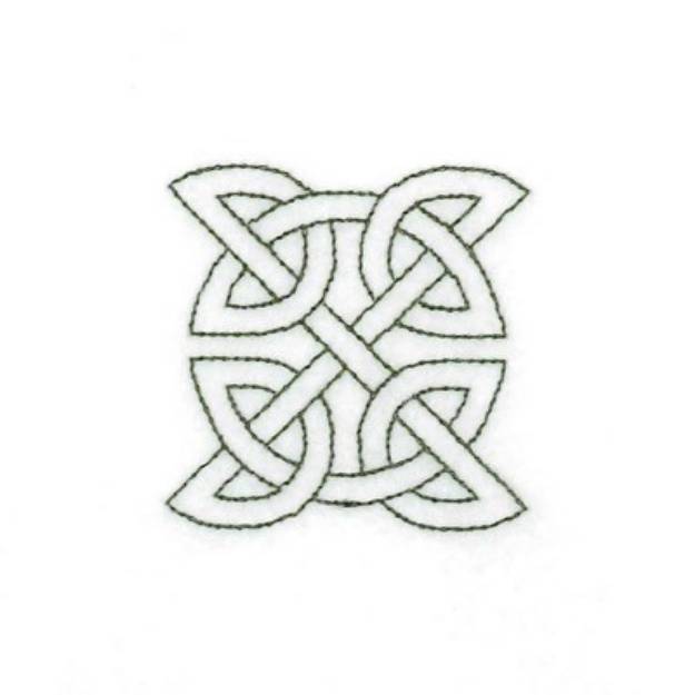 Picture of Knot Stipple Machine Embroidery Design