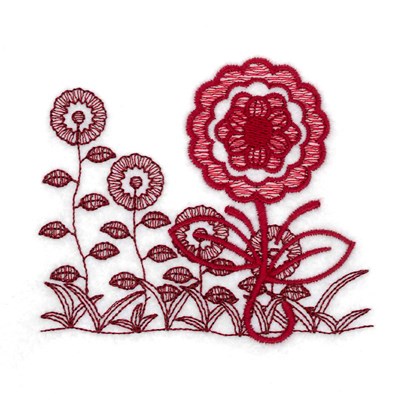Chrysanthemum Machine Embroidery Design