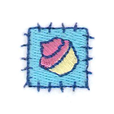 Cupcake Patch Machine Embroidery Design