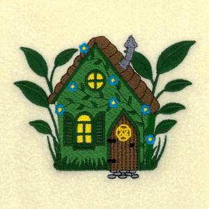 Picture of Fairy Cottage Machine Embroidery Design