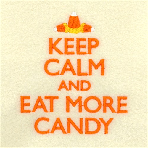Eat More Candy Machine Embroidery Design