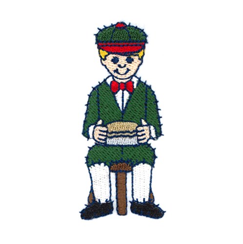Little Jack Horner With Pie Machine Embroidery Design