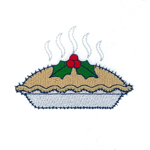 Little Jack Horner Christmas Pie Machine Embroidery Design
