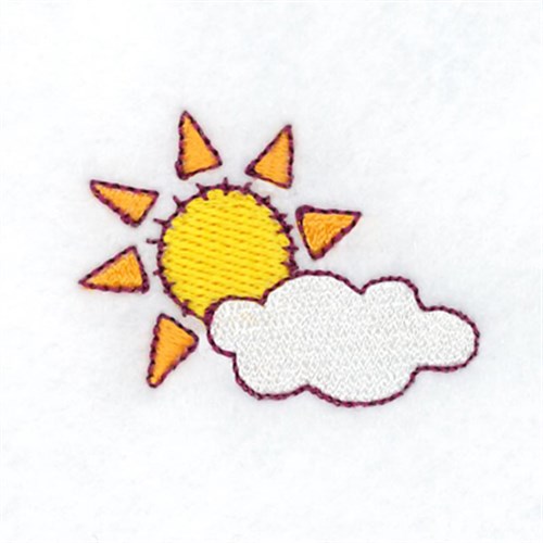 Little Miss Muffet Sky Machine Embroidery Design