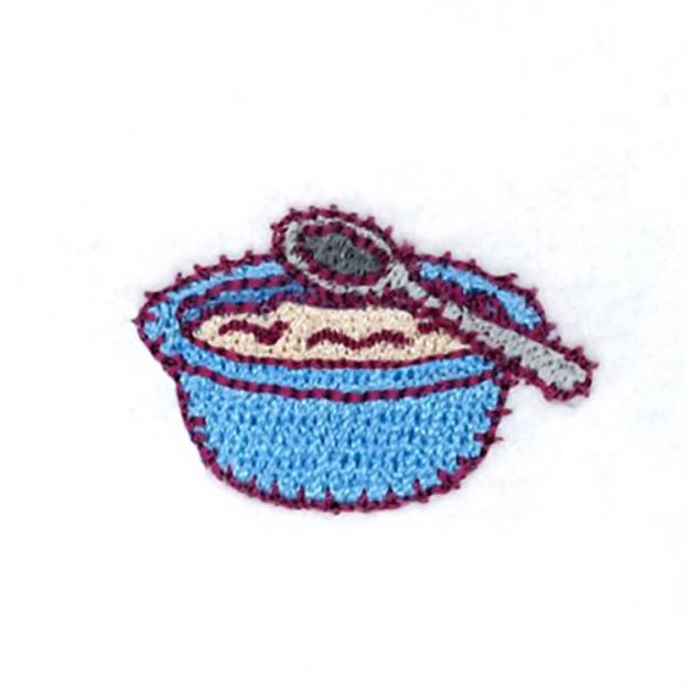 Picture of Little Miss Muffet Curds Machine Embroidery Design