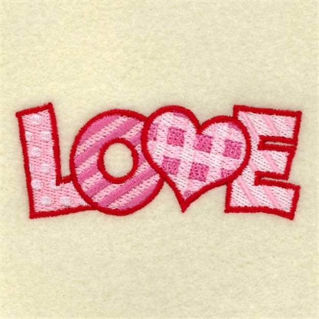 Picture of Valentine Love Machine Embroidery Design