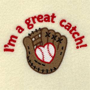 Picture of A Great Catch Machine Embroidery Design