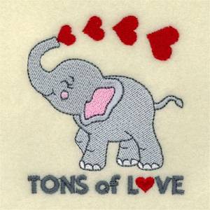 Picture of Tons Of Love Machine Embroidery Design