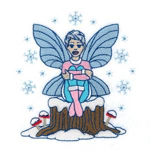 Picture of Winter Fairy Machine Embroidery Design