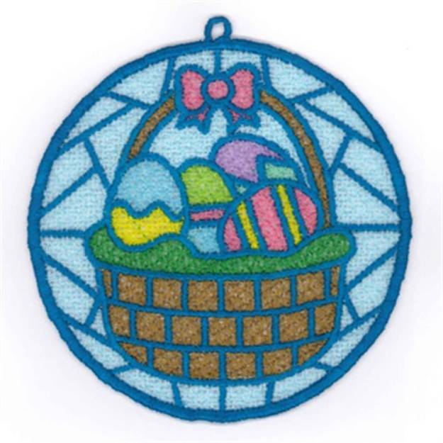Picture of April FSL Sun Catcher of the Month Machine Embroidery Design