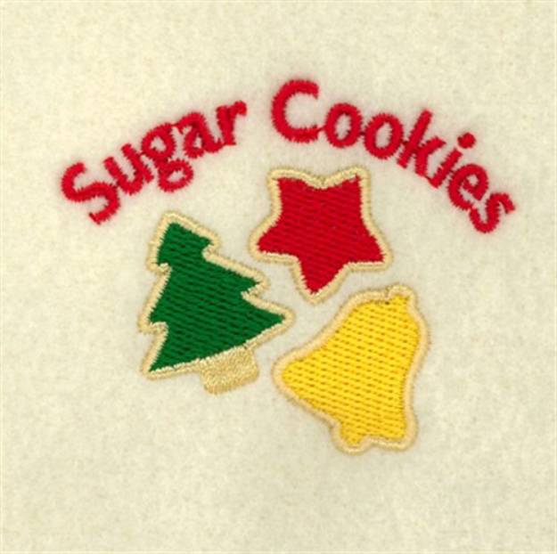Picture of Sugar Cookies Machine Embroidery Design