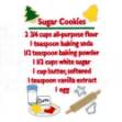 Picture of Sugar Cookies Recipes Machine Embroidery Design