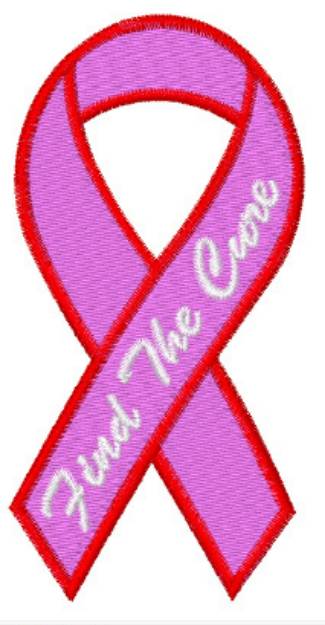 Picture of Find the Cure Machine Embroidery Design