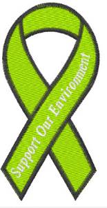 Picture of Support Our Environment Machine Embroidery Design