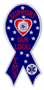 Picture of Heart EMS Ribbon Machine Embroidery Design