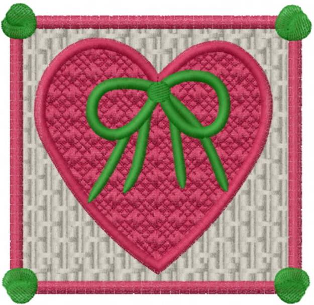 Picture of Christmas Quilt Machine Embroidery Design