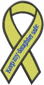 Picture of Daughter Ribbon Machine Embroidery Design