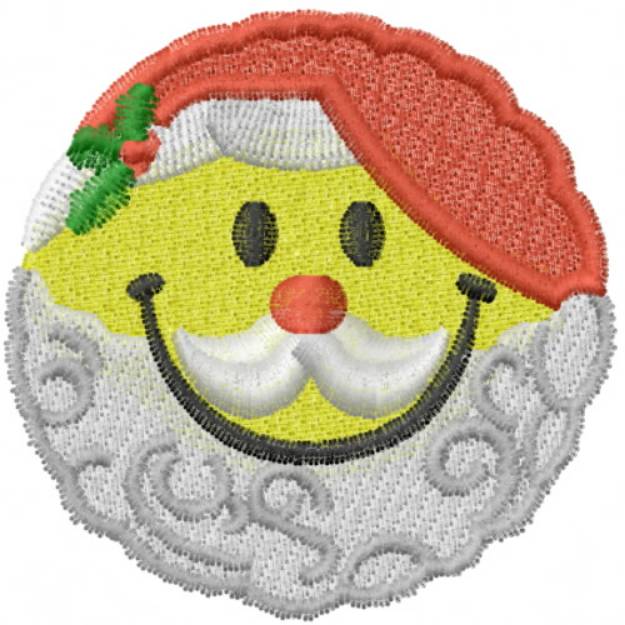 Picture of Smiley Santa Claus Machine Embroidery Design