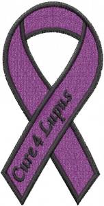 Picture of Cure 4 Lupus Machine Embroidery Design