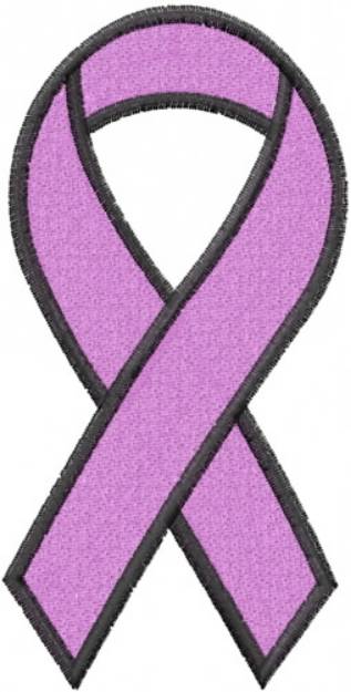 Picture of Pink Ribbon Machine Embroidery Design