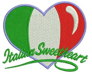 Picture of Italian Sweetheart Machine Embroidery Design