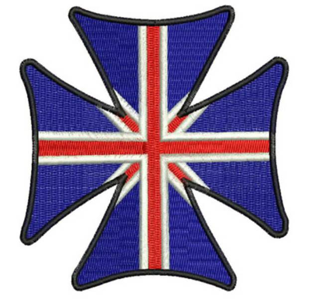 Picture of UK Cross Machine Embroidery Design