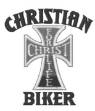 Picture of Christian Biker Machine Embroidery Design