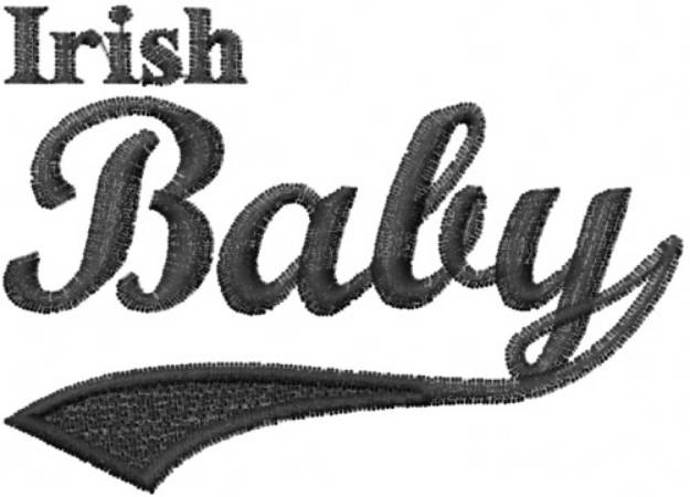 Picture of Irish Baby Machine Embroidery Design