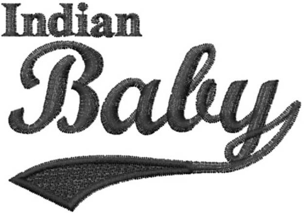 Picture of Indian Baby Machine Embroidery Design
