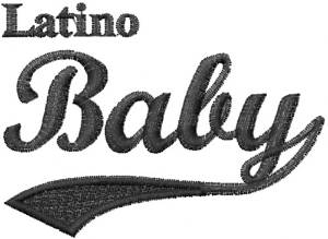 Picture of Latino Baby Machine Embroidery Design