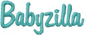 Picture of Babyzilla Machine Embroidery Design