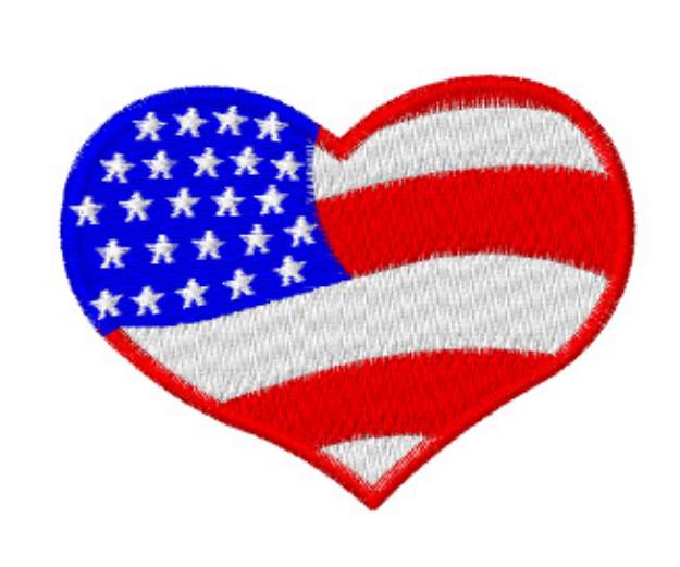 Picture of American Sweetheart Logo Machine Embroidery Design