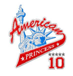 Picture of American Princess Machine Embroidery Design