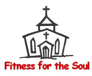 Picture of Church Fitness Machine Embroidery Design