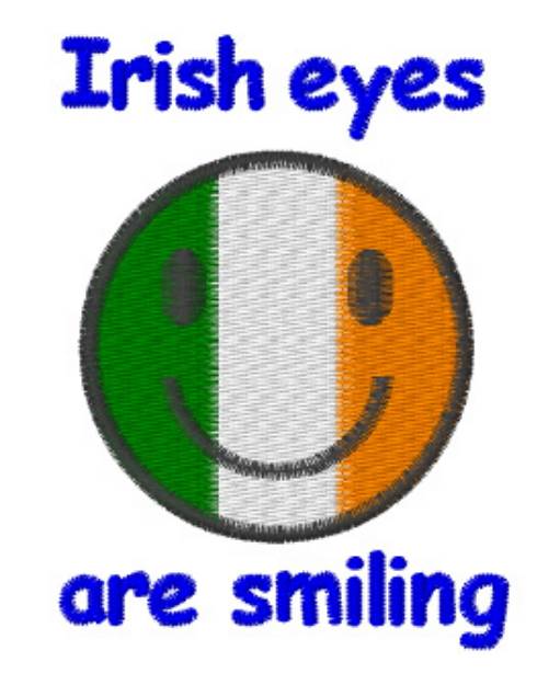 Picture of Irish Eyes Are Smiling Machine Embroidery Design