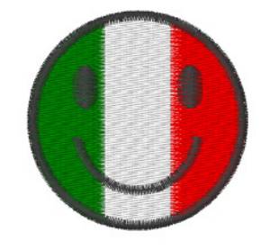 Picture of Italian Smiley Machine Embroidery Design