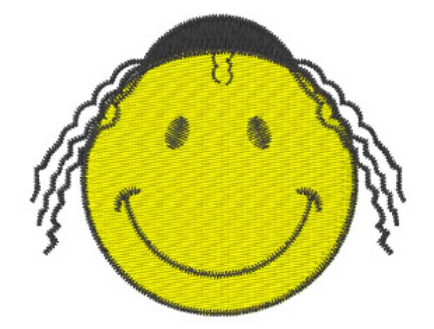 Picture of Jewish Smiley Logo Machine Embroidery Design