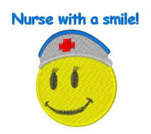 Picture of Nurse With A Smile! Machine Embroidery Design