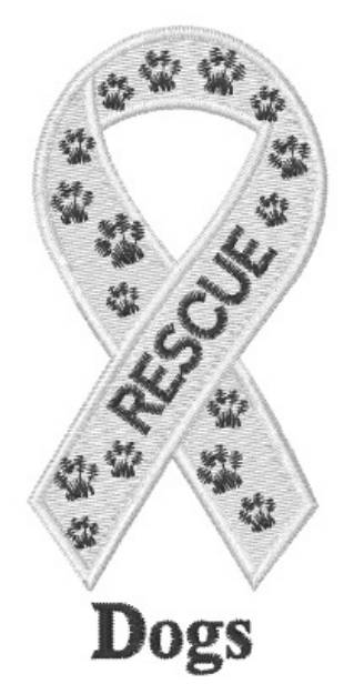 Picture of Dog Rescue Machine Embroidery Design