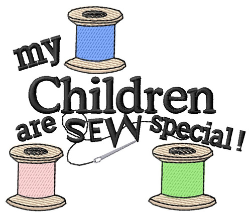 Children Special Machine Embroidery Design