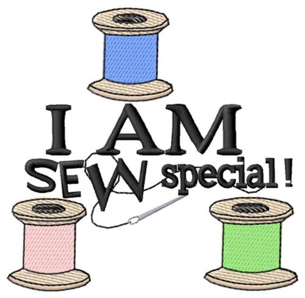 Picture of I am Sew Special Machine Embroidery Design
