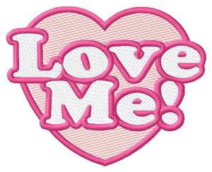 Picture of Love Me Machine Embroidery Design