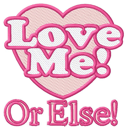 Or Else Machine Embroidery Design