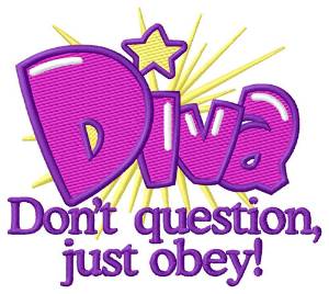 Picture of Dont Question Machine Embroidery Design