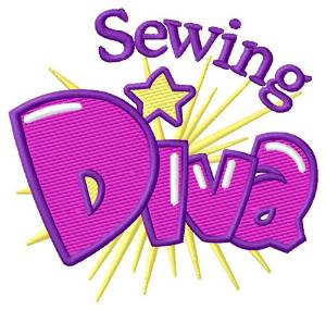 Picture of Sewing Diva Machine Embroidery Design