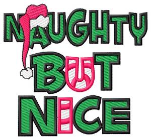 Picture of Naughty But Nice Machine Embroidery Design