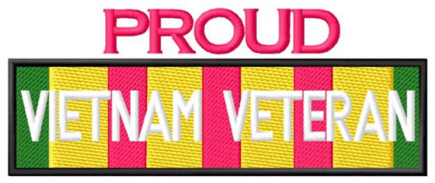 Picture of Proud Vietnam Veteran Machine Embroidery Design