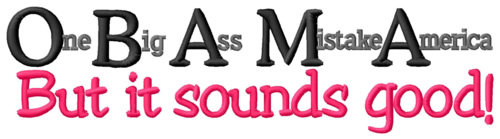 Sounds Good Machine Embroidery Design