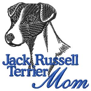 Picture of Jack Russell Mom Machine Embroidery Design
